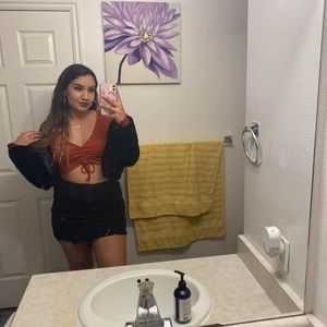 Black demon skirt